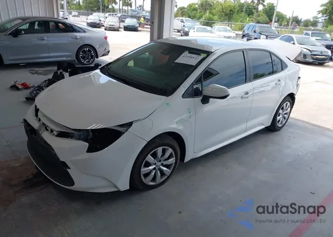2022 Toyota Corolla Le z USA, uszkodzony, nr VIN JTDEPMAE9N3003780